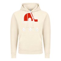 Vintage Artic vintage quebec hockey   retro nordiques Vintage Hoodie - lanVoArt
