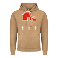 Vintage Camel vintage quebec hockey   retro nordiques Vintage Hoodie - lanVoArt