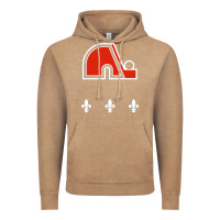 Vintage Quebec Hockey   Retro Nordiques Vintage Hoodie | Teevron