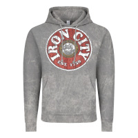 Cloud Rock vintage retro iron city(beer) proof Vintage Hoodie - lanVoArt