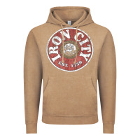 Vintage Coffee vintage retro iron city(beer) proof Vintage Hoodie - lanVoArt