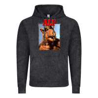 Vintage Black alf vintage classic Vintage Hoodie - lanVoArt