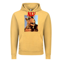 Vintage Mustard alf vintage classic Vintage Hoodie - lanVoArt