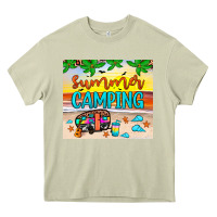 Mossy summer camping Heavy Core Tee - JahusDesignShop