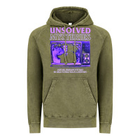 Vintage Olive unsolved mysteries robert stack Vintage Hoodie - lanVoArt