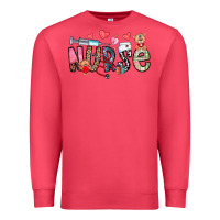 Cardinal Nurse Valentines Day Premium Sweatshirt - CowhideDigitalArt