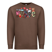 Chestnut Nurse Valentines Day Premium Sweatshirt - CowhideDigitalArt