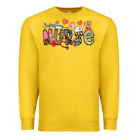 Lemon Nurse Valentines Day Premium Sweatshirt - CowhideDigitalArt