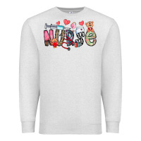Nurse Valentines Day Premium Sweatshirt | Teevron