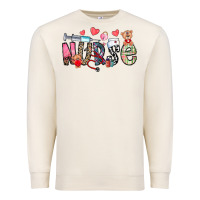 Sandshell Nurse Valentines Day Premium Sweatshirt - CowhideDigitalArt