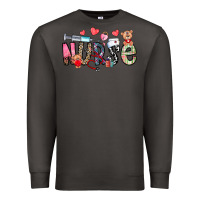 Smoke Nurse Valentines Day Premium Sweatshirt - CowhideDigitalArt