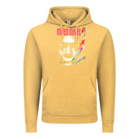 Vintage Mustard miles vintage davis concert retro Vintage Hoodie - lanVoArt