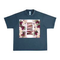Midnight Navy mother’s day mini flowers tumbler tbs Urban Heavy Tee - TumblerDesignByShophia
