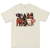 Bone Christmas Bear Family Premium Tee - LillyAllenDesigns