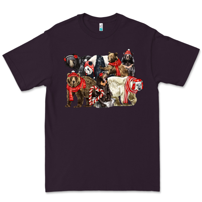 Christmas Bear Family Premium Tee by LillyAllenDesigns | Teevron