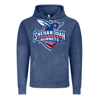 Vintage Denim Shenandoah University Hornets Vintage Hoodie - lanVoArt