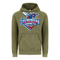 Vintage Olive Shenandoah University Hornets Vintage Hoodie - lanVoArt