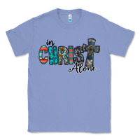 Colony Blue in christ alone Classic Tee - RacoonDesign