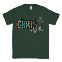 Sports Green in christ alone Classic Tee - RacoonDesign