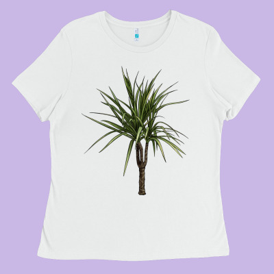Dracaena Marginata Ladies Tee Designed By Lillyallendesigns
