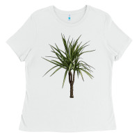 White Dracaena Marginata Ladies Tee - LillyAllenDesigns