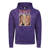 Cloud Purple sydney sweeney Vintage Hoodie - lanVoArt