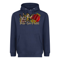 Navy peace love cricket Heavyweight Hoodie - RacoonDesign