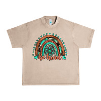 Be Kind Western Turquoise Rainbow Urban Heavy Tee | Teevron