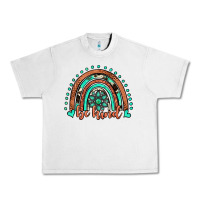 Lunar Rock be kind western turquoise rainbow Urban Heavy Tee - JahusDesignShop