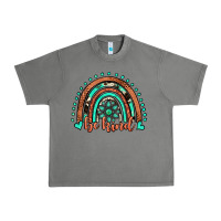 Tornado be kind western turquoise rainbow Urban Heavy Tee - JahusDesignShop