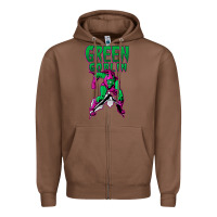Chestnut green goblin Zipper Hoodie - lanVoArt