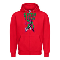 Red green goblin Zipper Hoodie - lanVoArt
