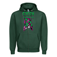 Sports Green green goblin Zipper Hoodie - lanVoArt