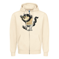 Sandshell where the wild things are carol Zipper Hoodie - lanVoArt