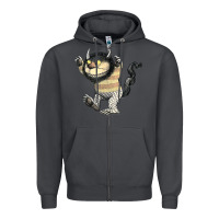 Smoke where the wild things are carol Zipper Hoodie - lanVoArt