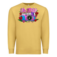 Antique Gold Oh Snap Premium Sweatshirt - CowhideDigitalArt