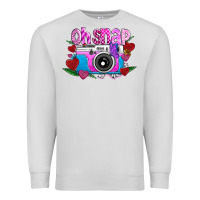 Dove Grey Oh Snap Premium Sweatshirt - CowhideDigitalArt