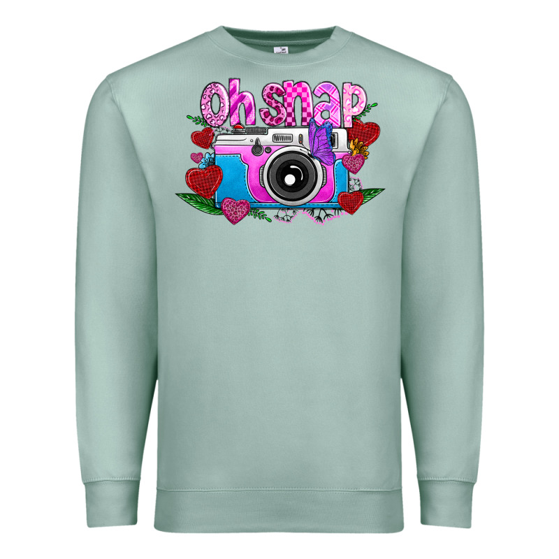 Oh Snap Premium Sweatshirt by CowhideDigitalArt | Teevron