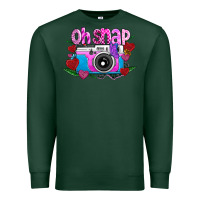Sports Green Oh Snap Premium Sweatshirt - CowhideDigitalArt