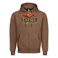 Chestnut tatsu six flags magic mountain Zipper Hoodie - lanVoArt