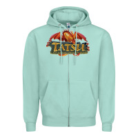 Seafoam tatsu six flags magic mountain Zipper Hoodie - lanVoArt