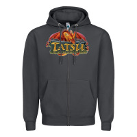 Smoke tatsu six flags magic mountain Zipper Hoodie - lanVoArt