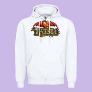 Tatsu Six Flags Magic Mountain Zipper Hoodie Designed By Lanvoart