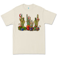 Bone Christmas Cactus Premium Tee - LillyAllenDesigns