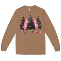 Toasted Coconut pink merry christmas Long Sleeve Tee - CowGirlArtShop