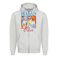 Dove Grey hasan piker t shirts gift for fans for men and women gift mother day f Zipper Hoodie - lanVoArt