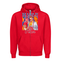 Red hasan piker t shirts gift for fans for men and women gift mother day f Zipper Hoodie - lanVoArt