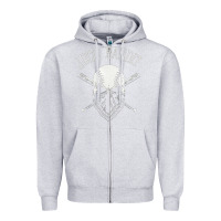 Heather Grey chomuc shirt juco bandit Zipper Hoodie - lanVoArt