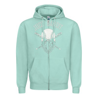 Seafoam chomuc shirt juco bandit Zipper Hoodie - lanVoArt