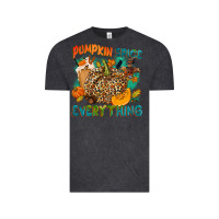 Vintage Black Pumpkin spice everything Vintage Tee - NancyCooperArtShop